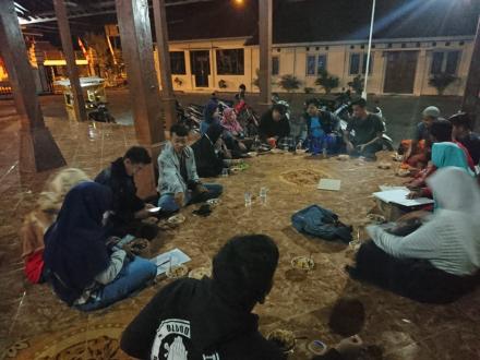 RAPAT RUTIN KARANG TARUNA BIMA NUSA DESA SELOHARJO BULAN AGUSTUS